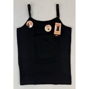 Shapermint Scoop Neck‎ Cami Womens 3XL All Day Every Day Black # 62001 NWT